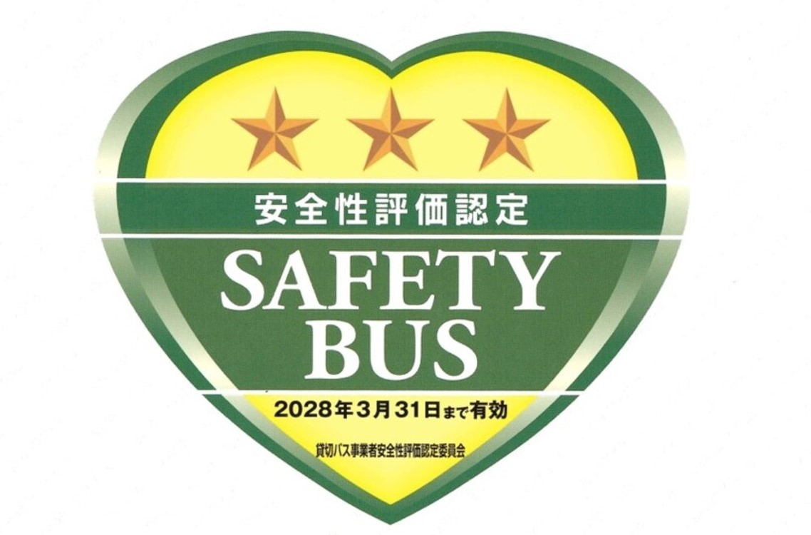 安全性評価(三ツ星ステッカー2028迄)